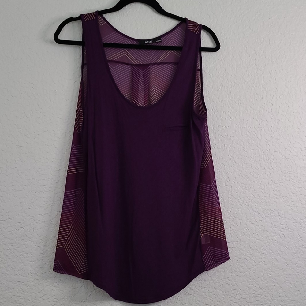 Purple shirt